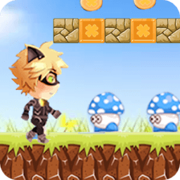 Мир кошек Noire Run иконка