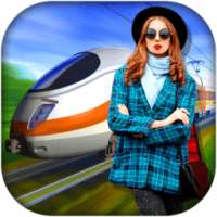 Bullet Train Photo Frame Photo Editor