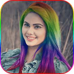 Hair Color Changer Photo Booth