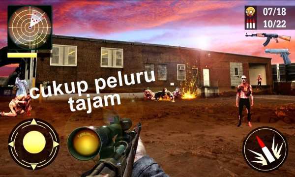 penembak pertahanan zombie screenshot 2
