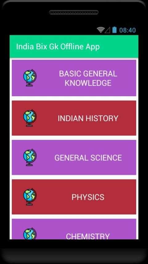 India Bix Question and Answer Gk Offline App screenshot 7