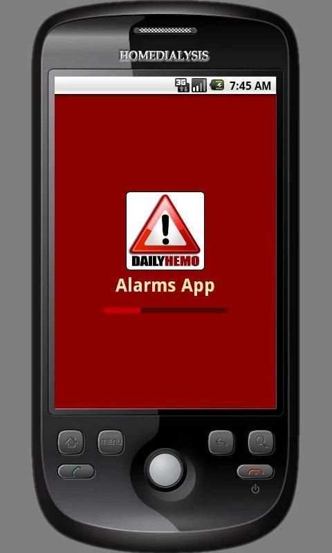 DailyHemo Alarms App 1 تصوير الشاشة