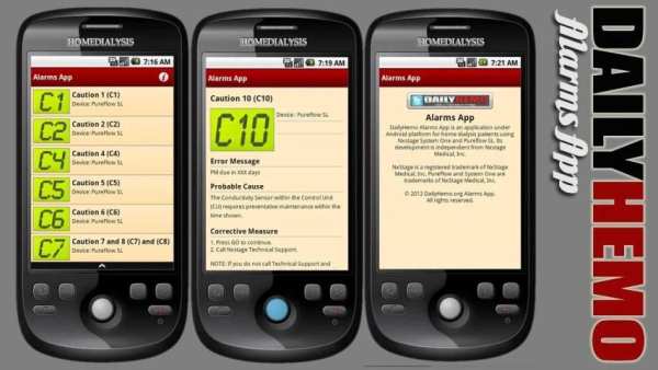 DailyHemo Alarms App 2 تصوير الشاشة