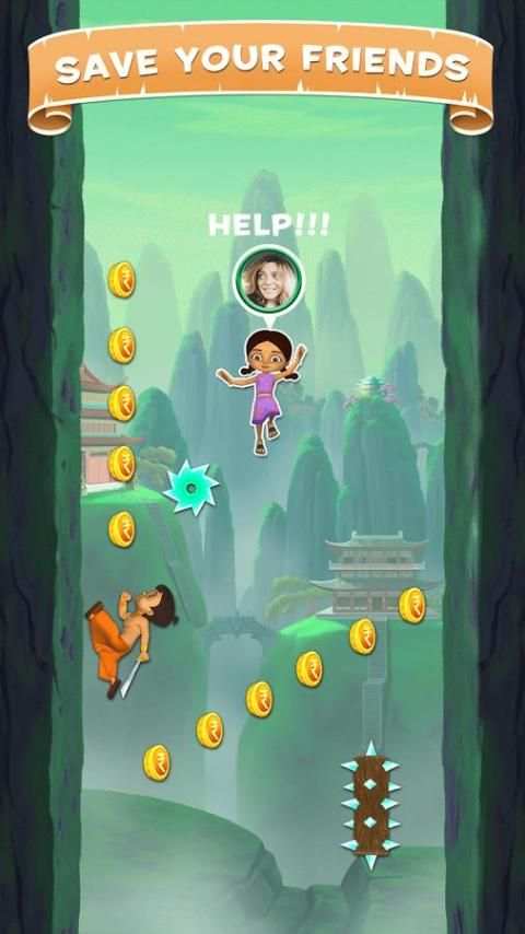Chhota Bheem Kung Fu Jump screenshot 4