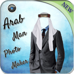 Arab Man Photo Maker أيقونة