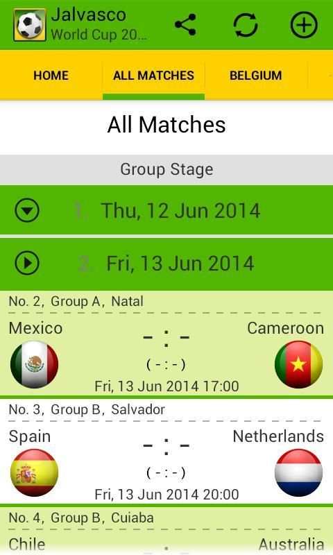 Jalvasco World Cup 2014 screenshot 5