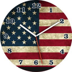 USA Flag Watch Face أيقونة