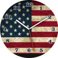 USA Flag Watch Face on 9Apps