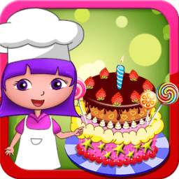 Dora birthday cake bakery shop