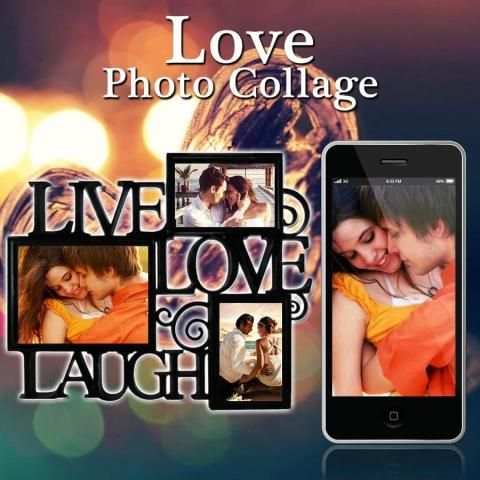 Love Collage Photo Frame screenshot 2