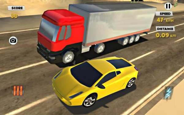 Heavy Racing In Car Traffic Racer Speed Driving скриншот 4