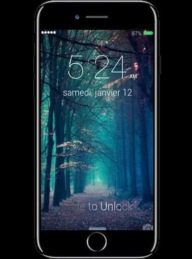 Launcher iphone X 6 تصوير الشاشة