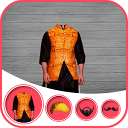 Man Kurta Suit Photo Editor 2017 иконка