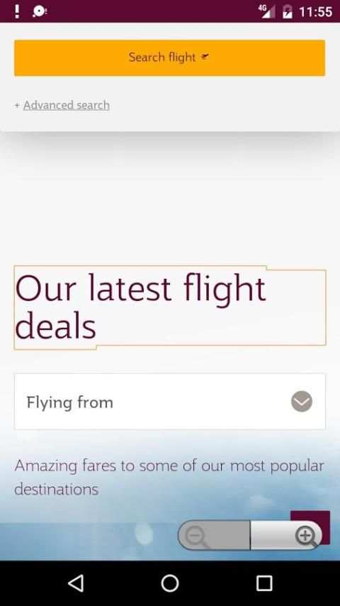 Cheapflights - Qatar Airways 4 تصوير الشاشة