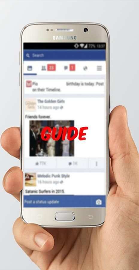 Guide Lite for Facebook tips 2017 screenshot 1