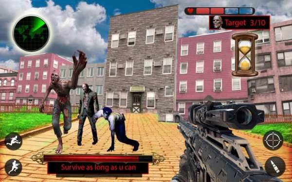 Evil Death Killer - Dead Zombie Shooter 2017 скриншот 1