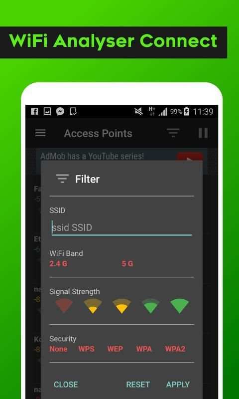 WiFi Analyser Connect screenshot 1