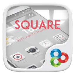 Square GO Launcher Theme