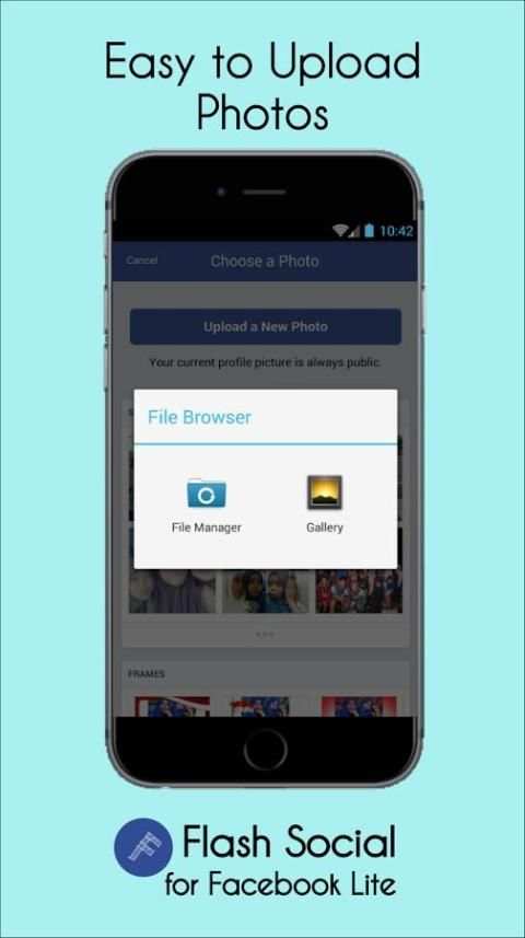 Flash Social for Facebook Lite screenshot 3