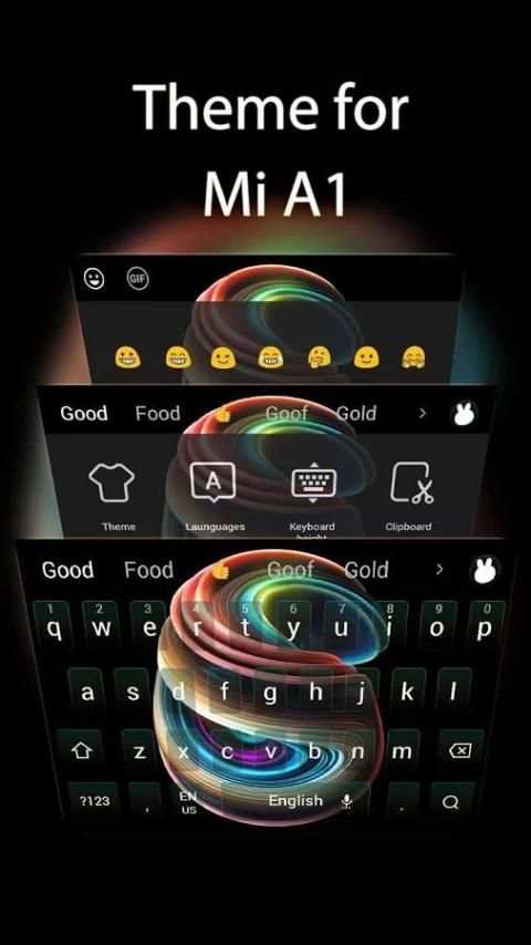 Keyboard Theme for Mi A1 screenshot 4