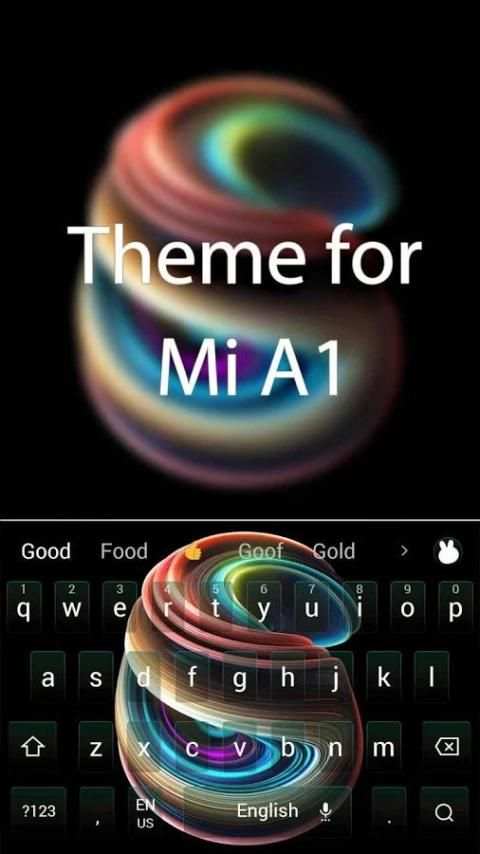 Keyboard Theme for Mi A1 screenshot 1