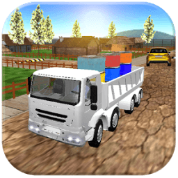 Real Truck Cargo 3D आइकन