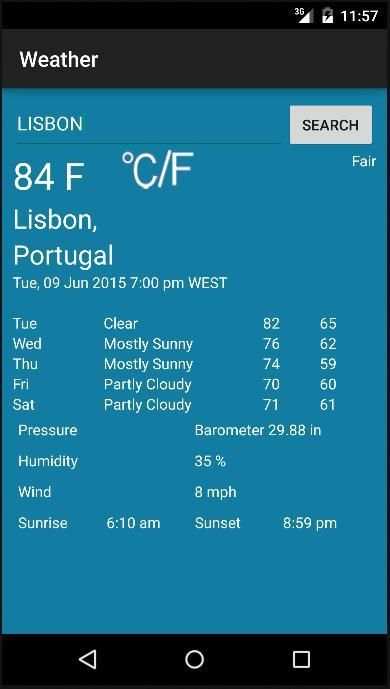 Weather 3 تصوير الشاشة