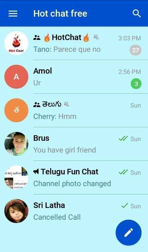 Hot Chat Free скриншот 4