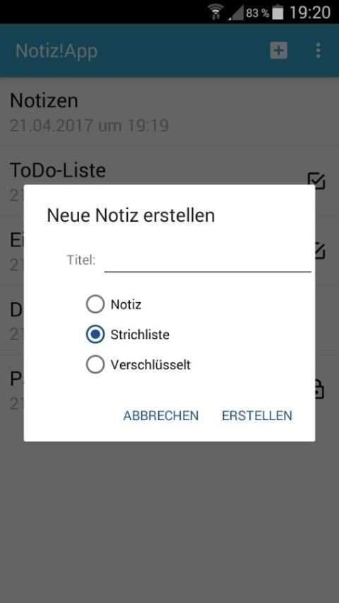 Notiz!App скриншот 4
