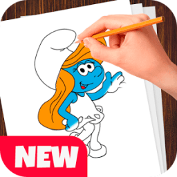 How to Draw Smurfs आइकन