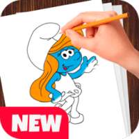 How to Draw Smurfs