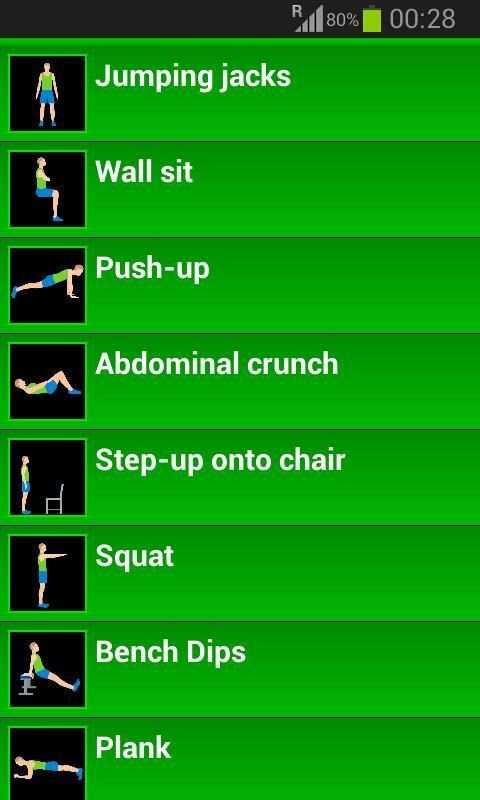 7 Minute Workout Daily скриншот 6