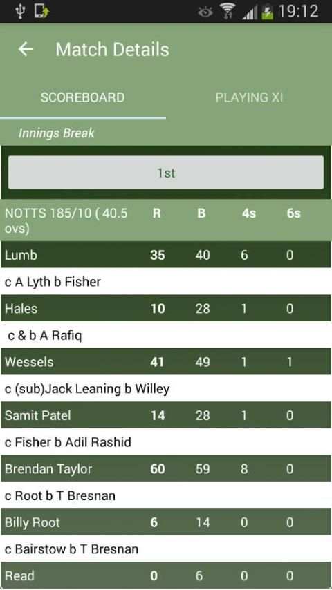 Live Cricket screenshot 3