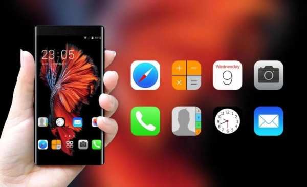 Бесплатная тема для iphone обои 6S ios launcher скриншот 1