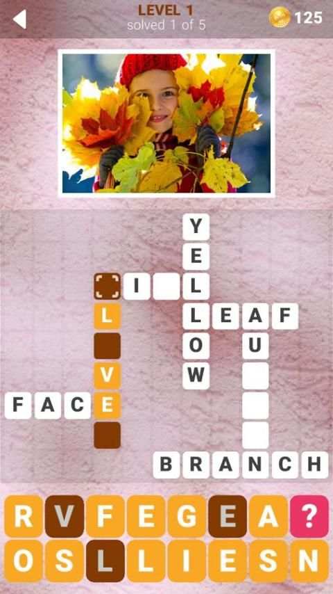 125 Photo Crosswords II screenshot 1