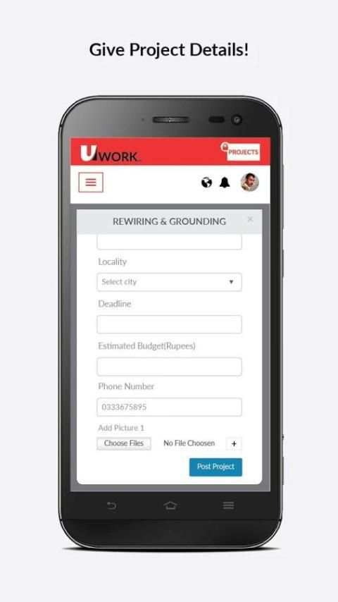 Uwork.pk скриншот 1