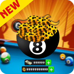 8Ball Pool free coins &amp; cash rewards last version أيقونة