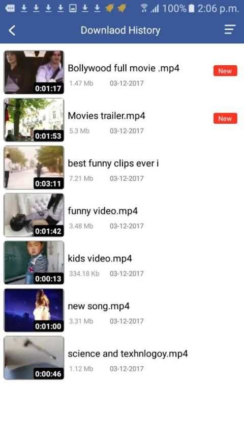 Video downloader for facebook screenshot 4