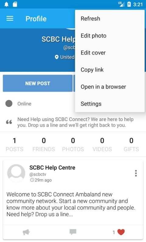 SCBC Connect screenshot 2