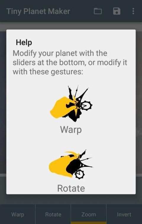 Tiny Planet Maker screenshot 1