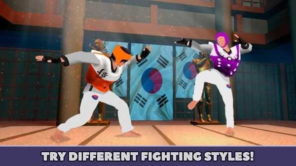 Taekwondo Fighting Tiger 3D скриншот 4