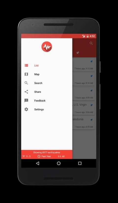 EarthQuake App screenshot 5