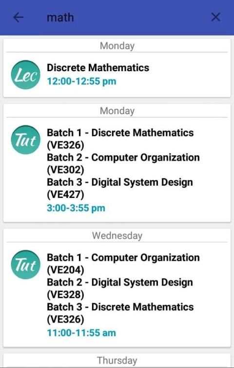 DITU Student App скриншот 1