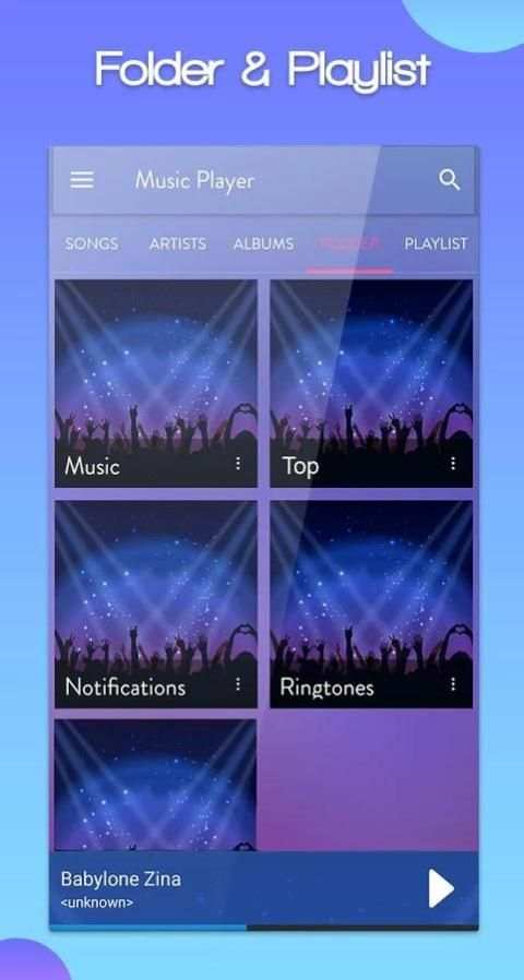 Music Player - Mp3 Player, Equalizer & Booster 2 تصوير الشاشة