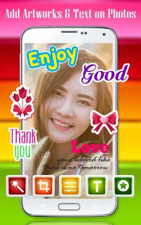 Photo Editor With Text Fonts screenshot 2