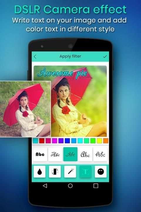 DSLR Camera Effect скриншот 3