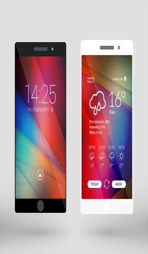 i Launcher for iPhone 7 Plus 3 تصوير الشاشة