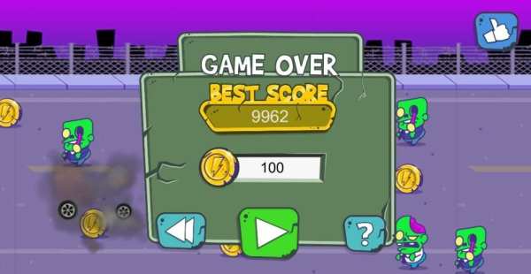 Bin10 Zombie Dash screenshot 1