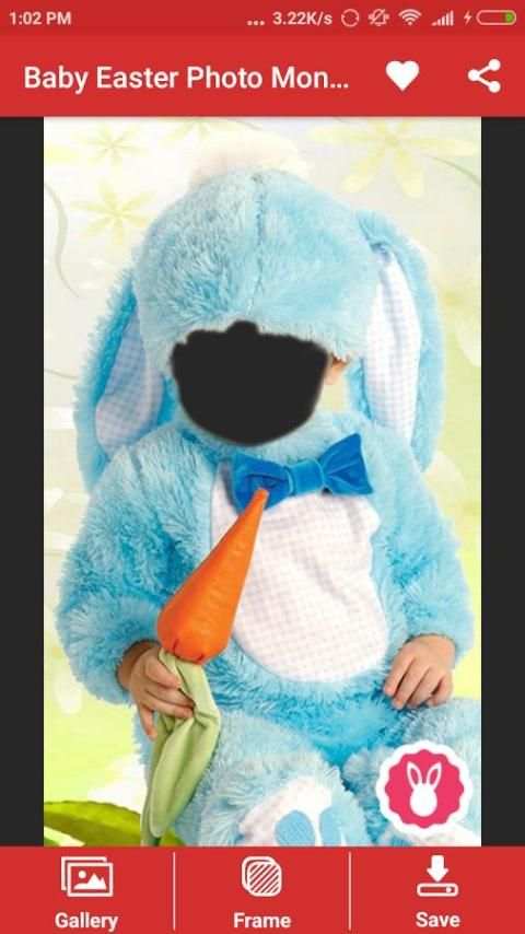 Baby Easter Photo Montage скриншот 4