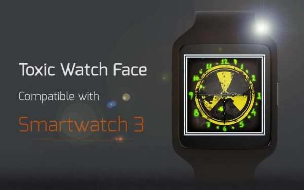 Toxic Watch Face скриншот 1